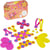 Crew Pack CLIXO - Rose/Jaune - Jeu de Construction magnétique, Flexible, Durable et imaginatif - 30 pieces - Des 4 ans