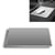 Tapis De Souris Antidérapant Double Face En Alliage D'Aluminium Facile À Nettoyer Gris YONIS