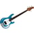 StingRay Short Scale RAYSS4 Toluca Lake Blue Sterling by Music Man