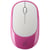 Souris Sans Fil Rechargeable Silencieuse 1000DPI Pour Ordinateur Portable Rose Rose YONIS