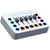 Table De Mixage Audio Avec Éclairage RGB Et Fonctions Personnalisables Blanc YONIS