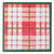 Pochoirs superposables textile à carreaux - Sizzix