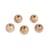 Boules en bois brut, percées, 10mm, forage 2,8mm, 35pces