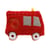 Bouillotte aux noyaux de cerise camion de pompier