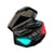 Ecouteurs Bluetooth 5.0 Stéréo Tactile Gaming Avec Boîtier LED Noir Noir YONIS