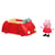 La voiture rouge de peppa pig - 1 figurine peppa le cochon - univers miniature - HASBRO
