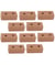 Briques miniatures Gnome (2.5x1.5x1cm) - Rico Design Bois