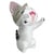 Tirelire chibi Chi debout - Plastoy - Rose