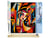 Peinture par Numéro Figured'Art - Femme abstraite style Picasso - Kit de Loisir Créatif DIY Numéro d'Art Complet - 40x50cm toile roulée + châssis en bois à monter