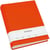 Album photo Semikolon Classic Large – 65 feuilles – papier cartonné crème – couverture en lin orange