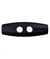 Bûchettes en polyester 2 trous 45 mm X1 - Prym Noir