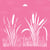 Pochoir plastique souple réutilisable 30 x 30 cm Fabrika Decoru JONC 009