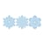 Matrices de découpe Nellie's Choice - Flocons de neige - 16,1 x 6 cm