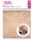 Toile de Jute - 350 x 350 mm - Graine Creative Marron