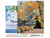 Peinture par Numéro Figured'Art avec Cadre - Femme en  Automne inspirée de Renoir - Kit de Loisir Créatif DIY Numéro d'Art Complet - 40x50cm toile tendue sur châssis