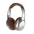 Casque Audio Pliable Bluetooth Sans Fil Rouge Basses Puissantes Longue Autonomie Argent YONIS