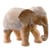 Statuette éléphant patiné