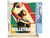 Peinture par Numéro Figured'Art - Affiche sportive Volley - Kit de Loisir Créatif DIY Numéro d'Art Complet - 40x50cm toile roulée + châssis en bois à monter