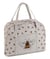 Sac pour machine à coudre motif Abeille - 15x33x48cm - Hobby Gift Ecru