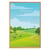 Tableau mural encadré prairie française 65x97 cm
