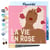 Mini Peinture par Numéro Figured'Art 20x20cm avec cadre La Vie en Rose - Petit Format