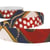 Bobine 15m Ruban foulard Rouge et marine