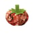 Tomate porte-épingles 8cm fleurs roses