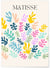 Affiche Matisse 'Jardin Abstrait' – Explosion de couleurs | A3 : 29,7x42cm