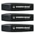 Lot de 3 marqueurs permanents pointe biseautée 2 et 5 mm - STABILO BOSS ORIGINAL - Noir
