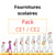 Kit de fournitures scolaires pour un·e élève de CE1/CE2