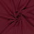 Tissu Crêpe stretch uni Bordeaux