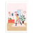 Affiche 50x70 cm - Let's get physical - Maja Tomljanovic