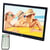Cadre Numérique 15' 1280X800P LED Album Photo Lecteur Média Grand Format HD Noir
