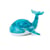 Veilleuse Tranquil Whale Bleue rechargeable - Cloud b