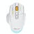 Souris Gaming Sans Fil Silencieuse 12800DPI Tri-Mode Lumières Cool Blanc YONIS