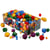Pompons scintillants, d 15-40 mm, paillettes, ca. 400 pièce, Couleurs vives, 300 gr/ 1 Pq.