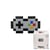Kit mosaïque DIY pixel art - Kit mosaïque "8 bits" - Classique