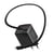 Swissten Chargeur Secteur USB-A 30W avec Câble Rétractable USB-C 0.75m Intégré Noir