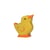 Figurine Poussin, tête haute - Holztiger