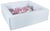 Piscine à balles carrée avec 200 balles – bleu (pastel)/blanc, transparent, rose clair, gris - Velinda