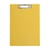 Porte-bloc plastifié - format A4 - jaune - MAUL