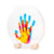 Kit empreinte famille 4 Peps - cadeau parents activité DIY