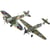 Maquettes avions - Messerschmitt Bf109G-10 et Spitfire Mk.V - 1/72 - Revell