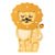 Lampe Veilleuse Lion Jaune - Little Lights
