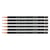 Crayon graphite TOMBOW MONO 100 - Lot de 6 - Dureté 5H