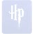 Pochoir Gâteau Harry Potter - Logo HP