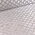 Tissu Jacquard Rayures noires pois argentés sur fond Blanc
