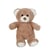 Peluche - Peluche Ours Trendy taupe, l'ours à câliner, 15 cm