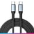 Câble de charge USB-C 100W - Oniverse - Tressé Type C vers Type C - 2 m - Charge rapide
