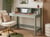 Bureau Panneau de particules de bois Vert clair ALVAR - Beliani